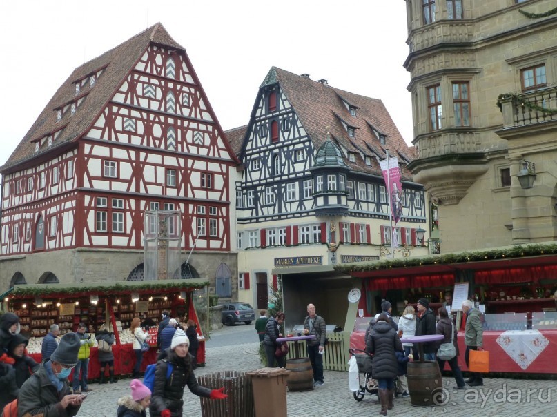 Чудесные Рождественские городки около Нюрнберга. Фюрт, Бамберг, Ротенбург на Таубере.