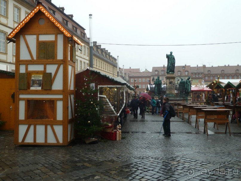 Чудесные Рождественские городки около Нюрнберга. Фюрт, Бамберг, Ротенбург на Таубере.