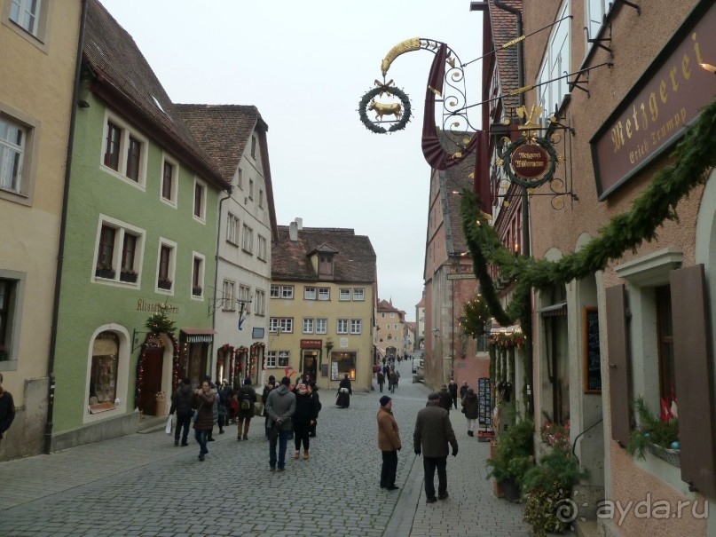 Чудесные Рождественские городки около Нюрнберга. Фюрт, Бамберг, Ротенбург на Таубере.