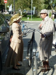 Ежегодный ретро - велопробег Tweed Run в Санкт-Петербурге