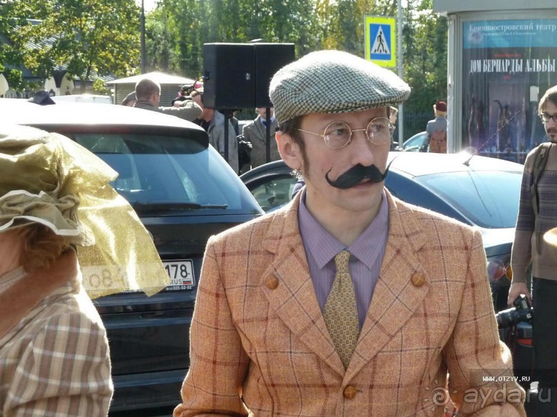 Ежегодный ретро - велопробег Tweed Run в Санкт-Петербурге