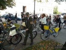Ежегодный ретро - велопробег Tweed Run в Санкт-Петербурге