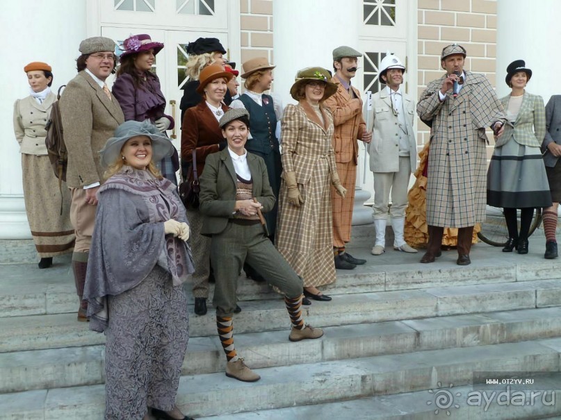 Ежегодный ретро - велопробег Tweed Run в Санкт-Петербурге