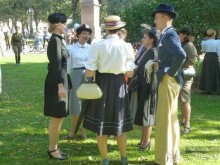 Ежегодный ретро - велопробег Tweed Run в Санкт-Петербурге