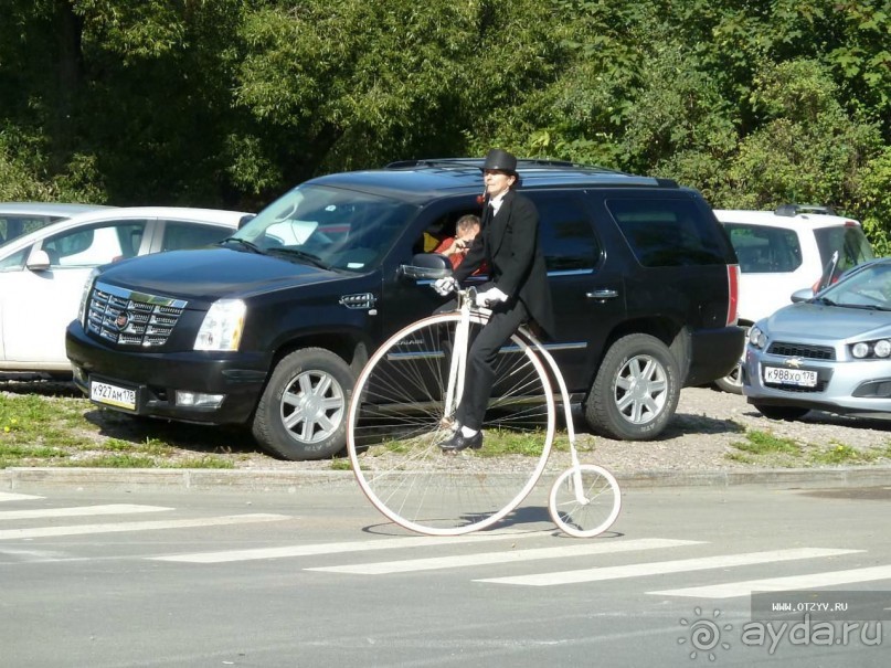 Ежегодный ретро - велопробег Tweed Run в Санкт-Петербурге
