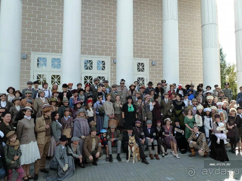 Ежегодный ретро - велопробег Tweed Run в Санкт-Петербурге
