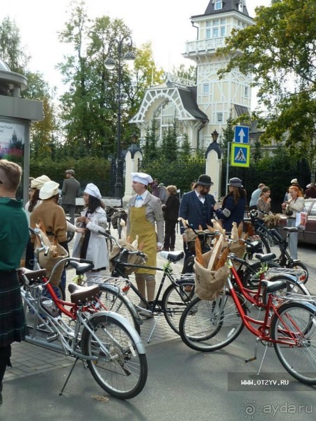 Ежегодный ретро - велопробег Tweed Run в Санкт-Петербурге