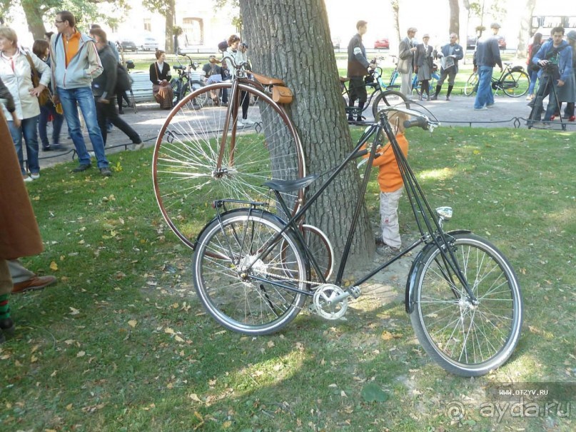Ежегодный ретро - велопробег Tweed Run в Санкт-Петербурге