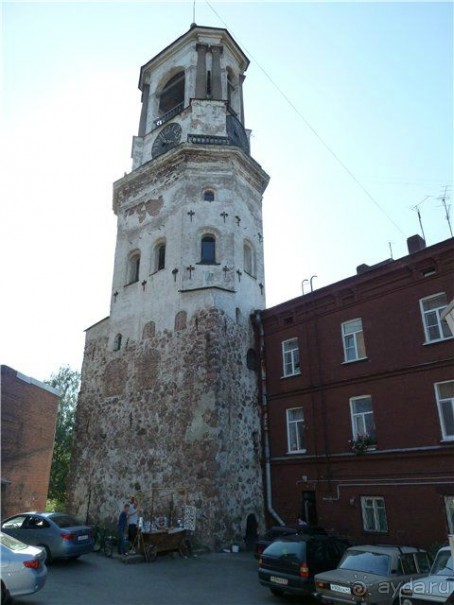 Шведско-финско-русский город Выборг.