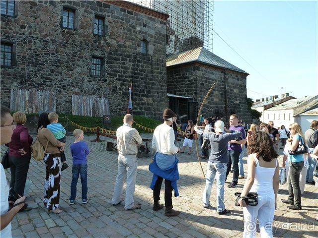 Шведско-финско-русский город Выборг.