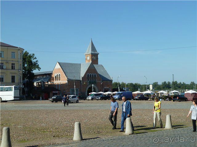 Шведско-финско-русский город Выборг.