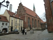 Рига. Первая поездка перед Рождеством. Без снега.