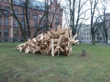 Рига. Первая поездка перед Рождеством. Без снега.