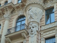 Рига. Первая поездка перед Рождеством. Без снега.