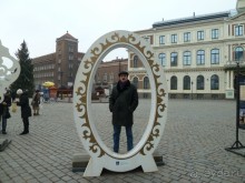 Рига. Первая поездка перед Рождеством. Без снега.