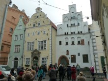 Рига. Первая поездка перед Рождеством. Без снега.