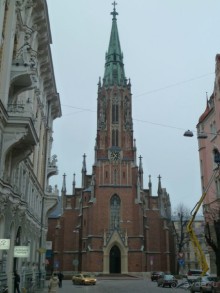 Рига. Первая поездка перед Рождеством. Без снега.