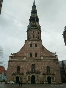 Рига. Первая поездка перед Рождеством. Без снега.