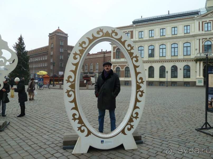 Рига. Первая поездка перед Рождеством. Без снега.