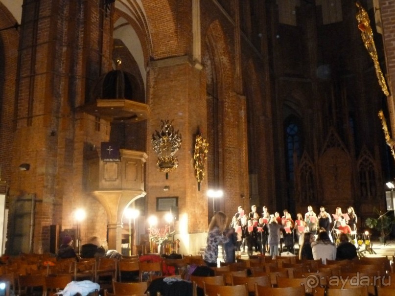 Рига. Первая поездка перед Рождеством. Без снега.