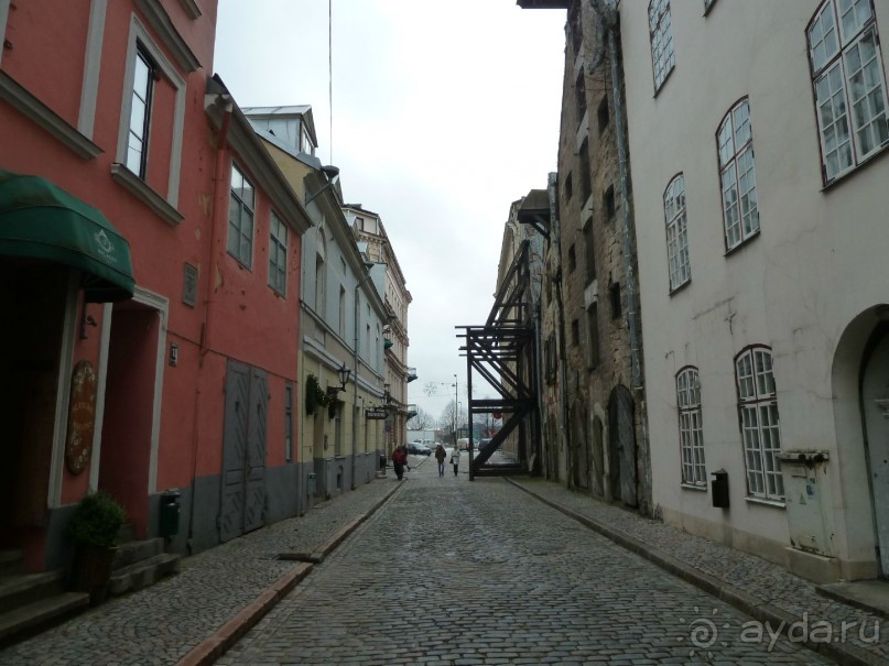 Рига. Первая поездка перед Рождеством. Без снега.