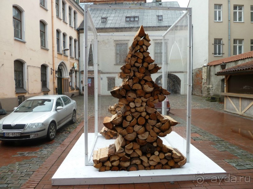 Рига. Первая поездка перед Рождеством. Без снега.