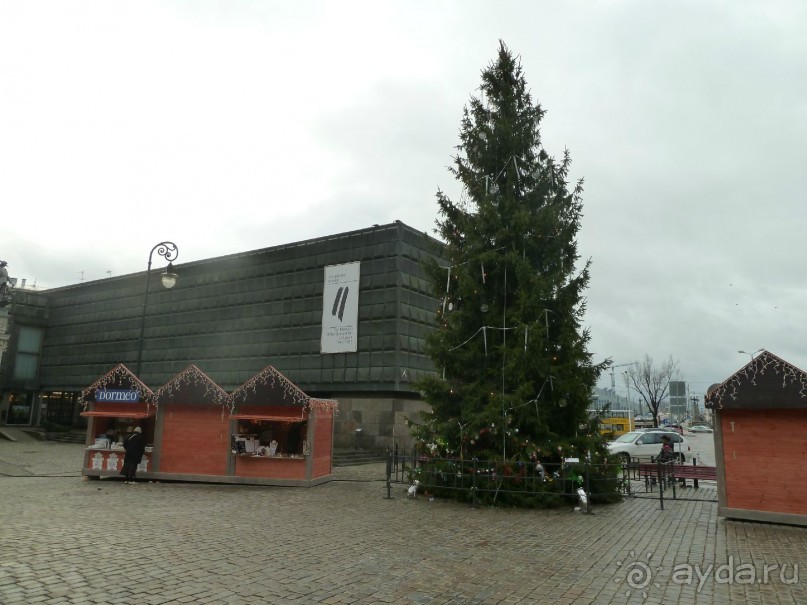 Рига. Первая поездка перед Рождеством. Без снега.