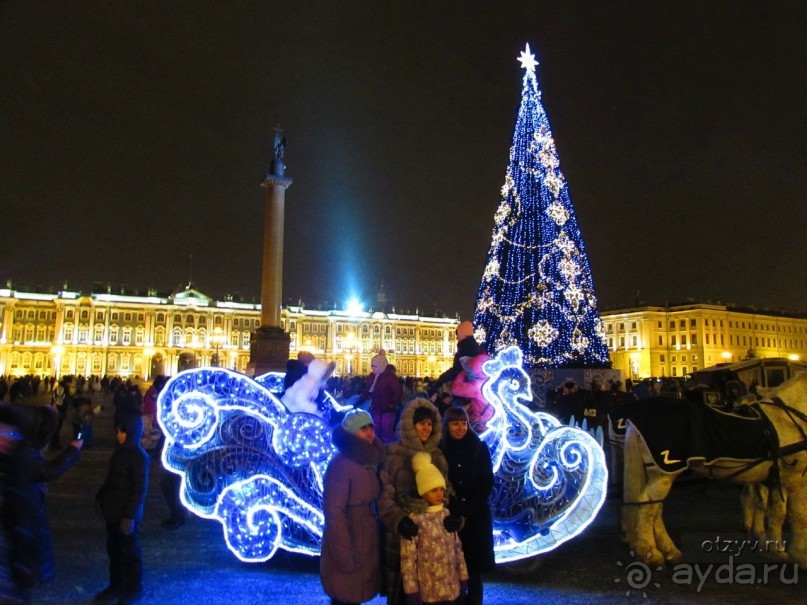 Как встречали Новый 2016 год в Санкт-Петербурге