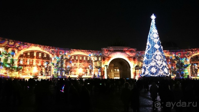 Как встречали Новый 2016 год в Санкт-Петербурге