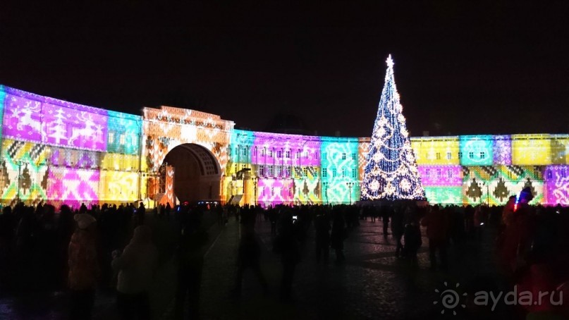 Как встречали Новый 2016 год в Санкт-Петербурге