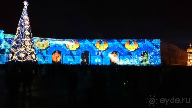 Как встречали Новый 2016 год в Санкт-Петербурге