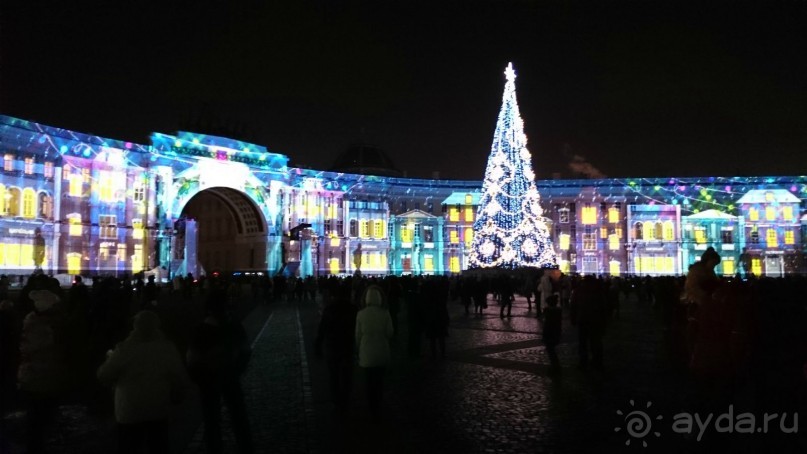 Как встречали Новый 2016 год в Санкт-Петербурге