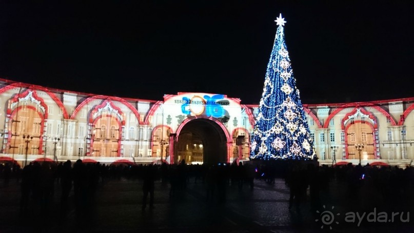 Как встречали Новый 2016 год в Санкт-Петербурге