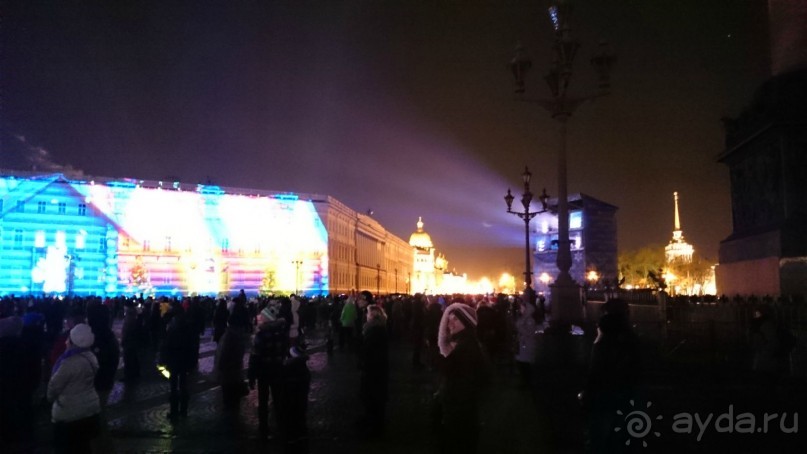 Как встречали Новый 2016 год в Санкт-Петербурге