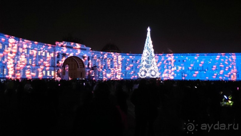 Как встречали Новый 2016 год в Санкт-Петербурге