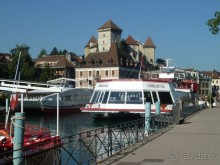 Анси.Современный средневековый курорт  для любознательных  романтиков. 