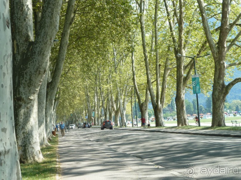 Анси.Современный средневековый курорт  для любознательных  романтиков. 