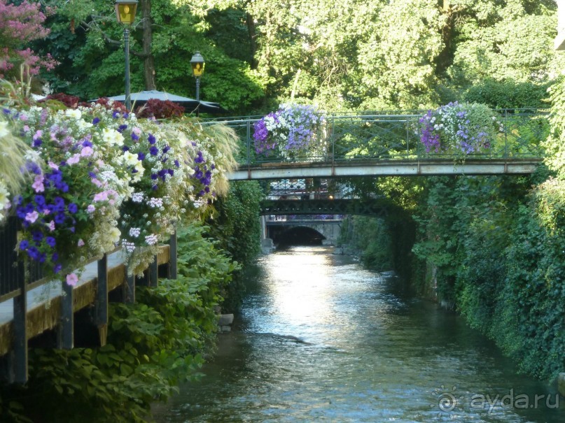 Анси.Современный средневековый курорт  для любознательных  романтиков. 