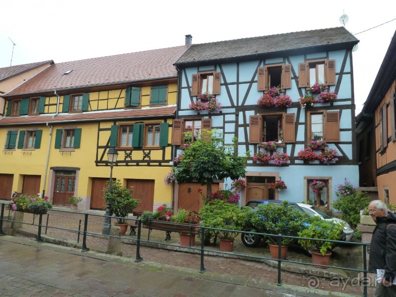 Эльзасские окрестности. Самая красивая деревня Европы - Рибовиль.