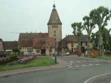 Эльзасские окрестности. Самая красивая деревня Европы - Рибовиль.