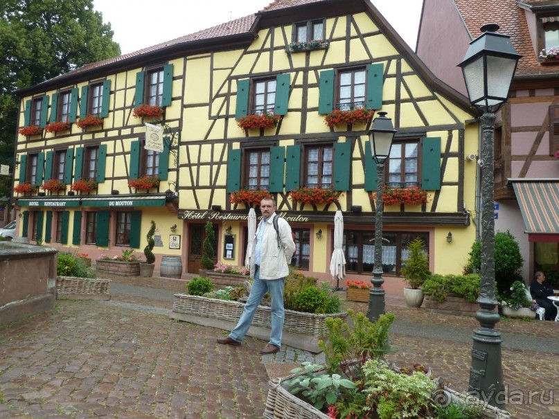 Эльзасские окрестности. Самая красивая деревня Европы - Рибовиль.