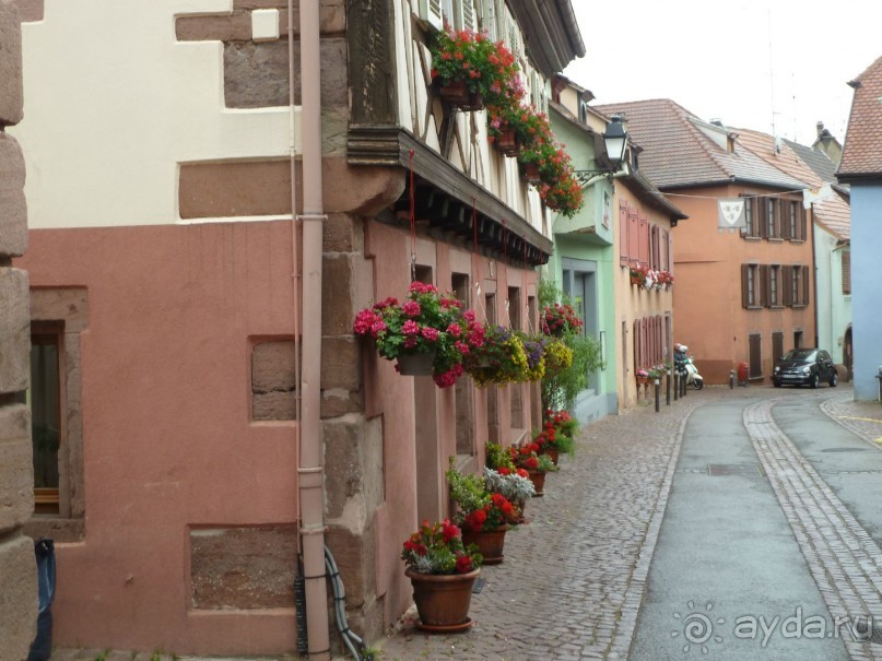 Эльзасские окрестности. Самая красивая деревня Европы - Рибовиль.