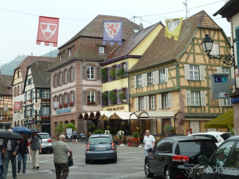 Эльзасские окрестности. Самая красивая деревня Европы - Рибовиль.