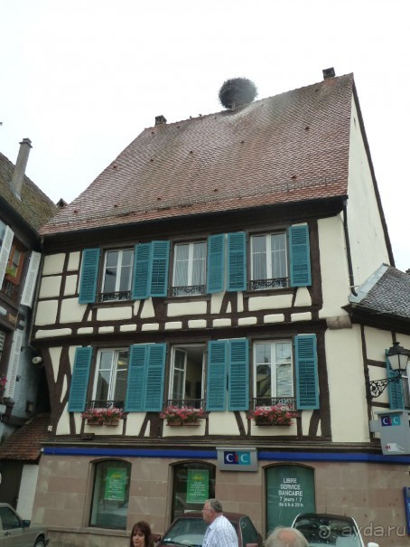 Эльзасские окрестности. Самая красивая деревня Европы - Рибовиль.