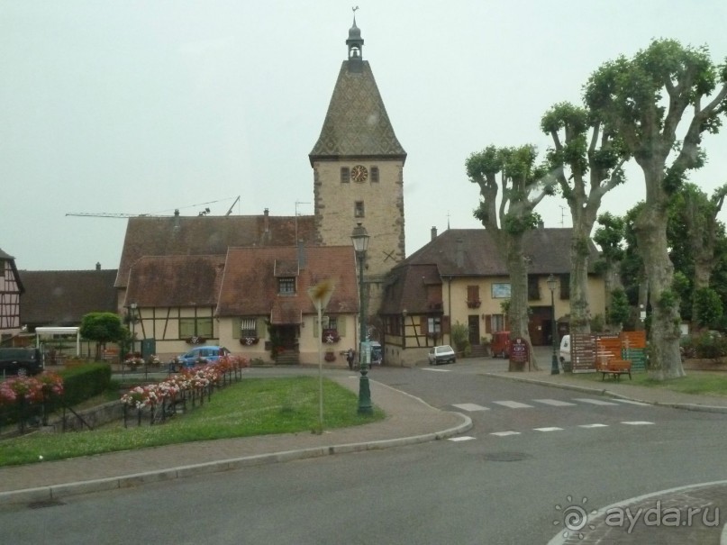 Эльзасские окрестности. Самая красивая деревня Европы - Рибовиль. Эльзасские окрестности. Самая красивая деревня Европы - Рибовиль.