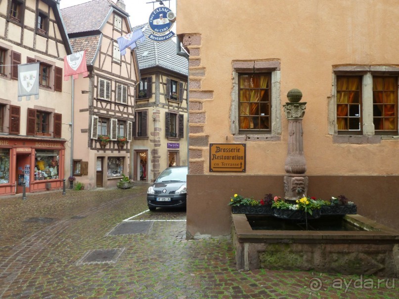 Эльзасские окрестности. Самая красивая деревня Европы - Рибовиль.