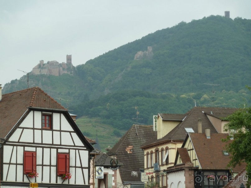 Эльзасские окрестности. Самая красивая деревня Европы - Рибовиль.