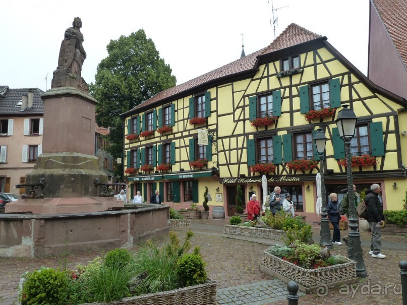 Эльзасские окрестности. Самая красивая деревня Европы - Рибовиль.