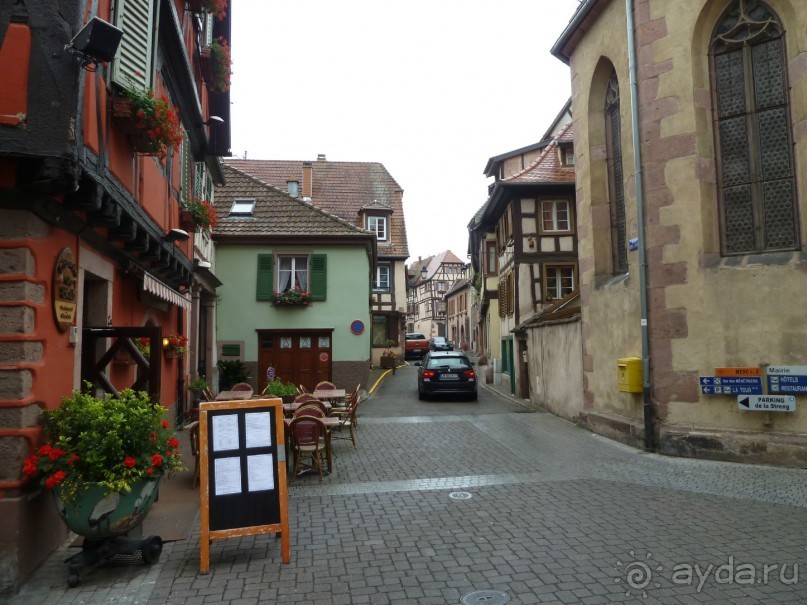 Эльзасские окрестности. Самая красивая деревня Европы - Рибовиль. Эльзасские окрестности. Самая красивая деревня Европы - Рибовиль.
