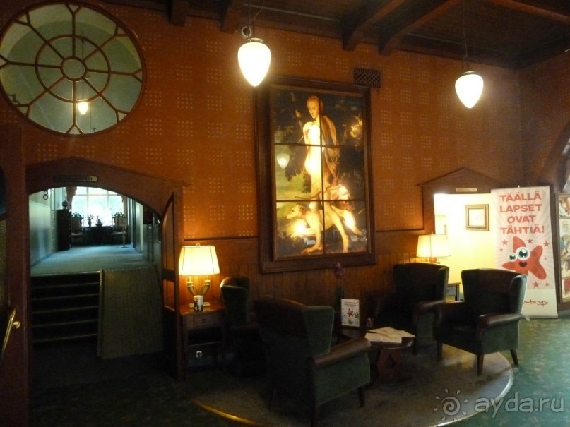 Ночь в замке. Отель  Rantasipi Imatran Valtionhotelli 4*